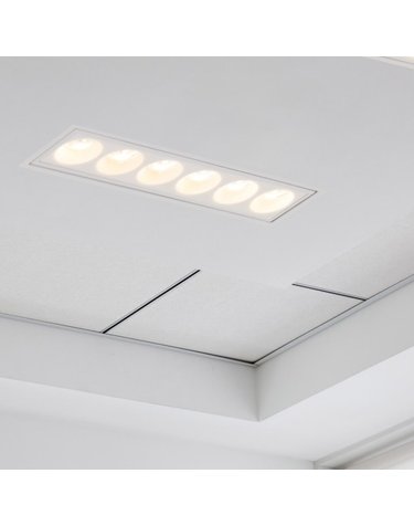 트림리스 조명 멀티 매입등 TN-LEKI 6구 LED 7W  무광화이트 주백색