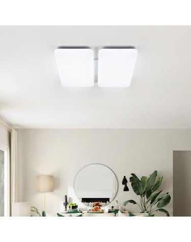 토미TN 화이트 아크릴 거실등 거실조명 LED 120W 주광색