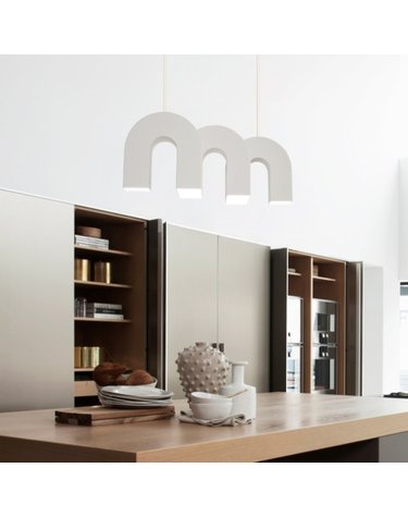 MIU 3등 식탁등 펜던트조명 LED 20W  삼색변환