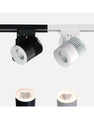 소프트라인 원통 COB조명 레일조명 레일등 LED 20W 지름85 길이115 트랙 스포트라이트