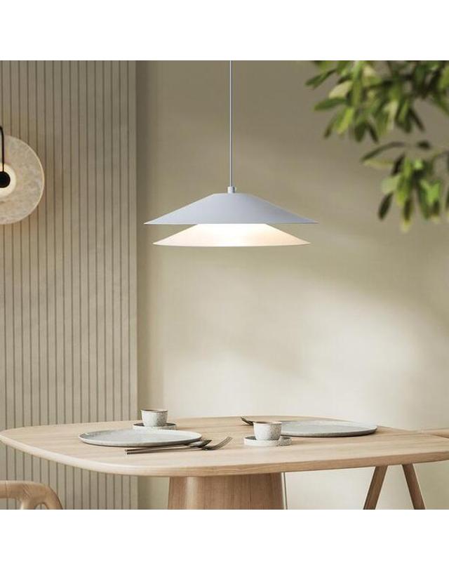휴빛조명 미쓰 펜던트 조명 식탁등 LED 15W COB 주백색 착용컷