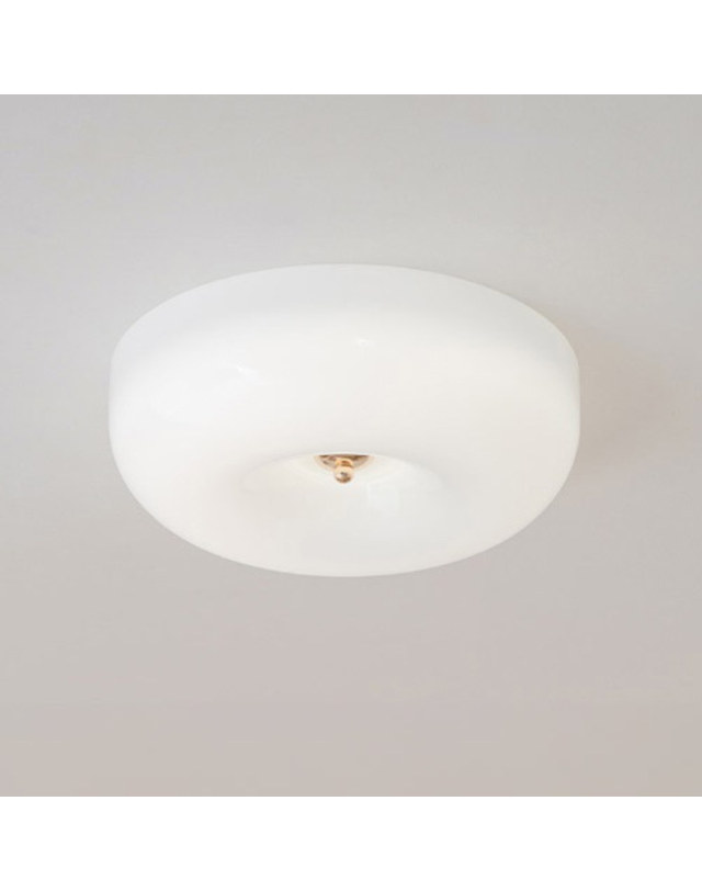 휴빛조명 멜라니 직부등 LED 50W 다용도 방등 발코니 조명 직부등 지름30cm 주백색 착용컷