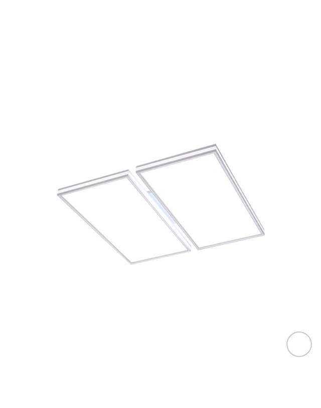 휴빛조명 루미TN 거실등 거실조명 LED 120W 화이트 주광색 착용컷