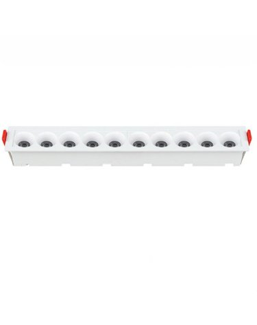 TN JAS2 멀티매입등 10구 LED15W 기본형 L160 화이트 주백색