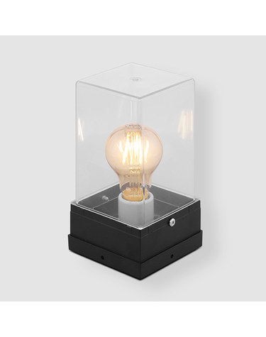 LED 문주등 투명아크릴 노프레임 L 블랙