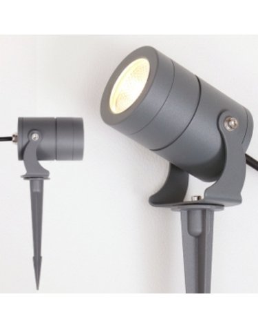 수목 투사등 지주등 TF7690 LED 10W COB 지름62mm 실외조명 그레이 전구색