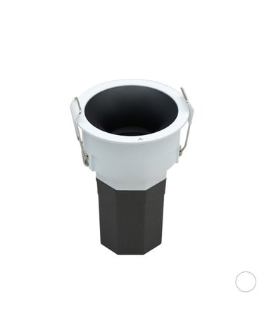 NT-DEEP 앵글25도 55mm(2인치) 매입등 다운라이트 LED 7W 화이트 주백색  각도조절 25도