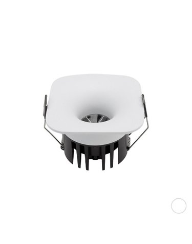 TN-DEL 1구사각 멀티매입등 다운라이트 타공68mm(3인치) LED 12W 화이트
