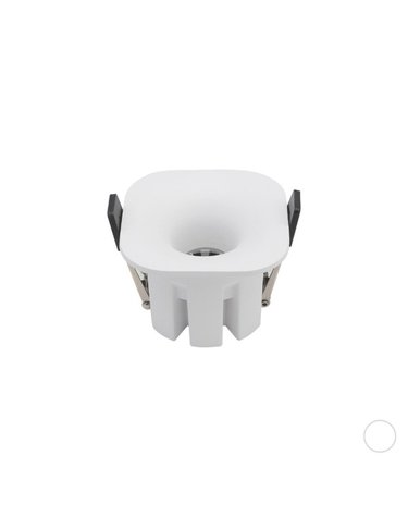 TN-DEL 1구사각 멀티매입등 다운라이트 타공55mm(2인치)  LED 8W 화이트