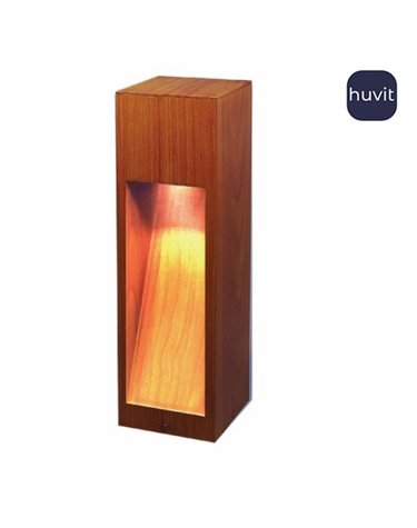 잔디등 볼라드 (지주등) A4305-LY 우드 소켓GU10 높이40cm 방수IP65