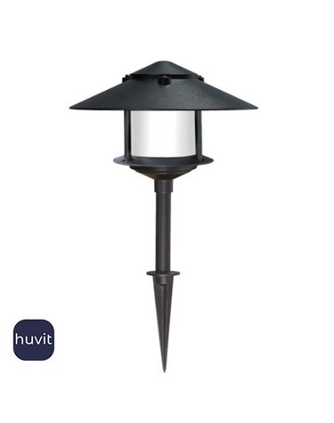 잔디등 볼라드 지주등 팩조명 갓255  C5005-LY 소켓 E26 높이50cm 방수IP65 블랙