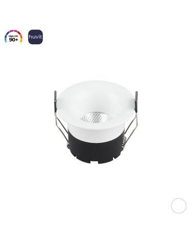 TN-DEL 75mm(3인치) 고연색성 Ra90 다운라이트 LED 15W 화이트 주백색