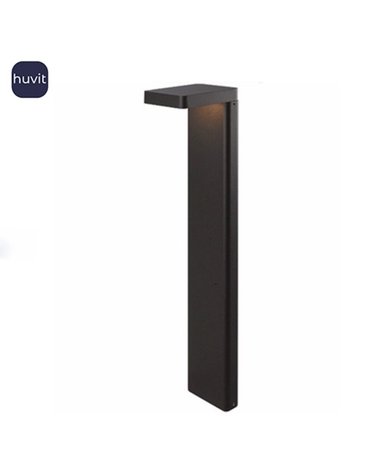 잔디등 볼라드조명 정원등 야외조명 A-2405-LY LED 8W 높이100cm 방수IP65 매트블랙