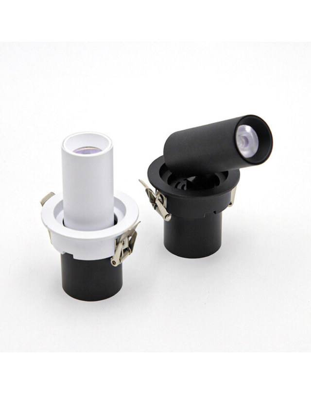 휴빛조명 TS_ANG 스코프형 타공55mm(2인치) 매입등 COB LED 7W 조명 타공55mm(2인치) 착용컷