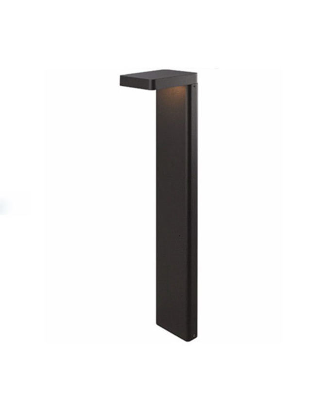 휴빛조명 잔디등 볼라드조명 정원등 야외조명 A-2405-LY LED 8W 높이100cm 방수IP65 매트블랙 착용컷