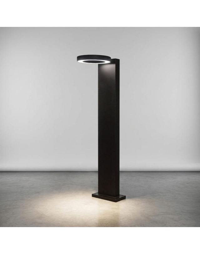 휴빛조명 잔디등 볼라드 2E1405-LY LED 20W 높이80cm 방수IP65 매트 블랙 착용컷