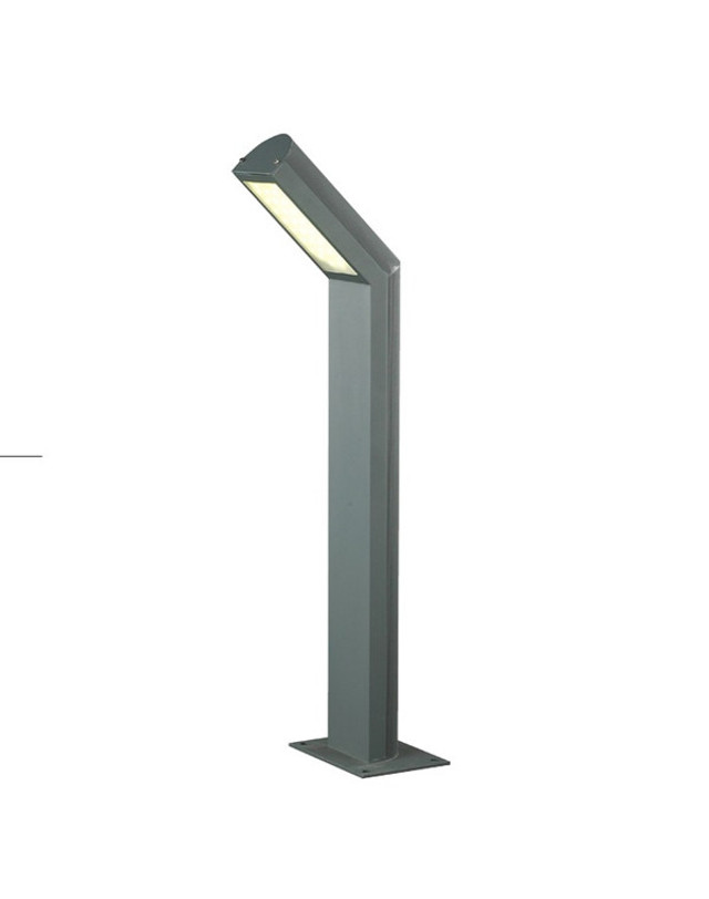 휴빛조명 잔디등 볼라드 2D1405-LY LED 12W 높이80cm 방수IP65 다크그레이 착용컷