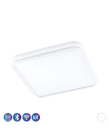 폴리 아크릴 크리스탈 장식 LED 60W 리모컨포 방등 삼색변환 조명 리모컨 디밍