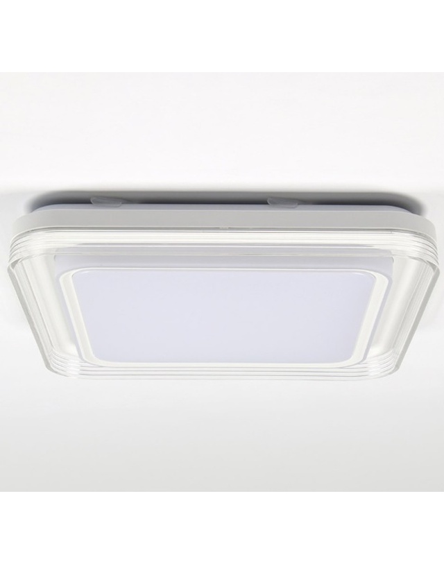 휴빛조명 브라 아크릴 크리스탈 장식 LED 60W 리모컨 방등 삼색변환 조명 리모컨 디밍 착용컷