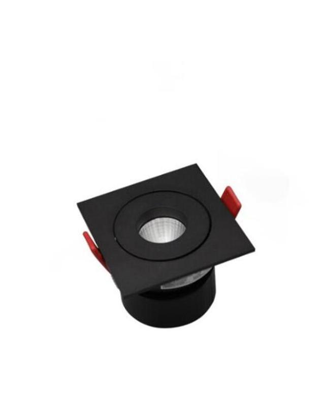 휴빛조명 ST-CONE MR COB 멀티 매입등 1등 LED 8W 타공 85x85 다운라이트 주백색 착용컷