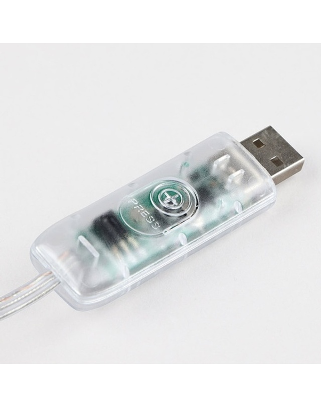 휴빛조명 데스크 인테리어 네온 플렉시블 5m 7W 7가지 색변환 USB 타입 리모컨 포함 착용컷