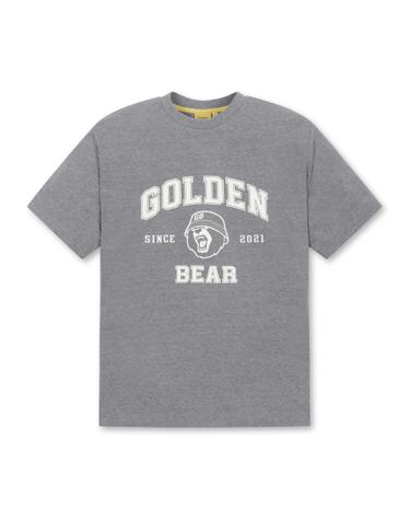(UNI) Curved Logo V Bear Graphic T-shirt(Melange)_G4TAW24655GYX