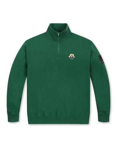 (UNI) Half Zip-up Double-face Pique Sweatshirt(Green)_G4TAW24721GRX