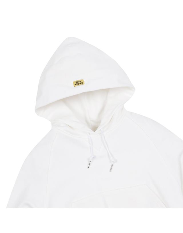 골든베어 (WOMEN) Woven Hybrid Cropped Hoody(White)_G5TAW24615WHX 착용컷