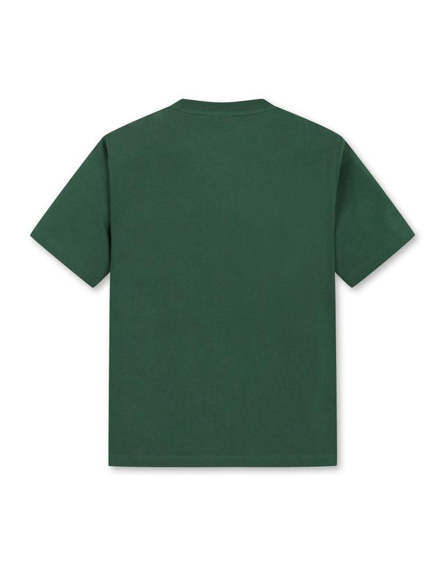 골든베어 (UNI) Curved Logo V Bear Graphic T-shirt(Green)_G4TAW24665GRX 착용컷