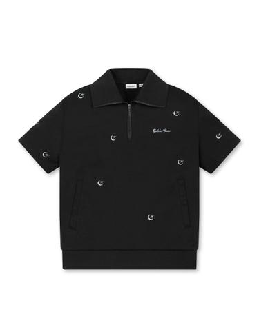 (W) Moon Embroidery Half Zip-up Sweat G5TAW25702BKX