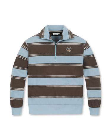 (W) Stripe Half Zip-up T-shirt G5TAW25722BUX