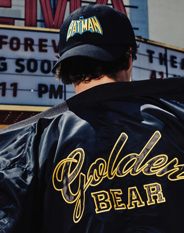 (U)(GOLDENBEAR X BATMAN) 그래픽 MA-1 자켓 G4UAW25021BKX