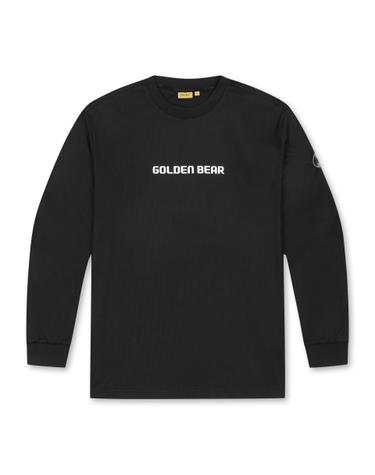 (U)(GOLDEN BEAR X BATMAN) 배트맨 레터링 백그래픽 메쉬 긴팔 티셔츠 G4TAW25081BKX