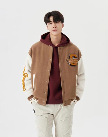 Fleece Varsity Jacket G4UAW25801BEX