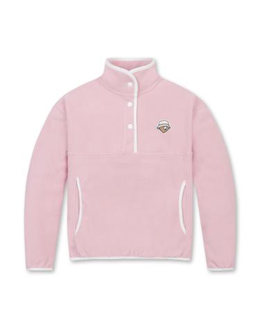 (W) Micro Fleece BD Pullover G5TAW25821PIX