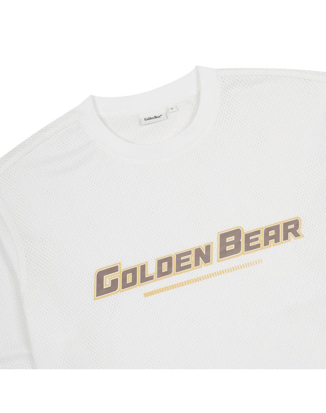 골든베어 (UNI) Graphic Mesh LS T-shirt G4TAW25701WHX 착용컷