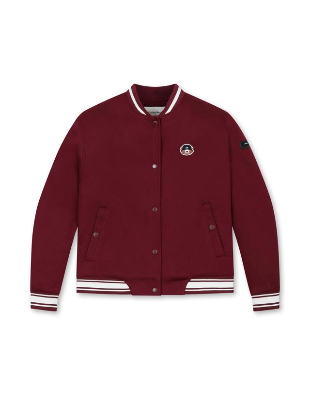골든베어 (W) Neoprene Varsity Jacket G5UAW25711WIX 착용컷