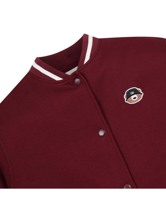 골든베어 (W) Neoprene Varsity Jacket G5UAW25711WIX 착용컷