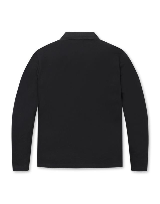 골든베어 Essential Knit Collar T-shirt G4TAW25791BKX 착용컷