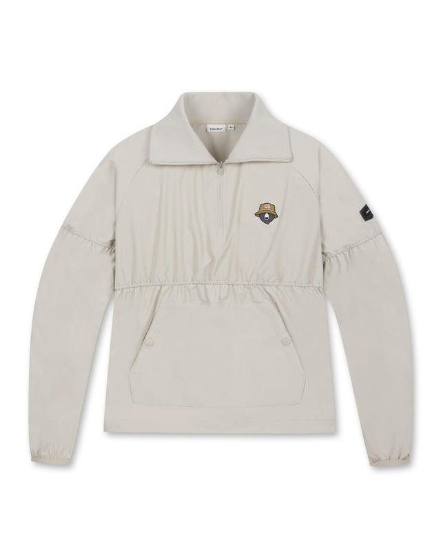 골든베어 (W) Wing Collar Woven Sweat G5TAW25761BEX 착용컷