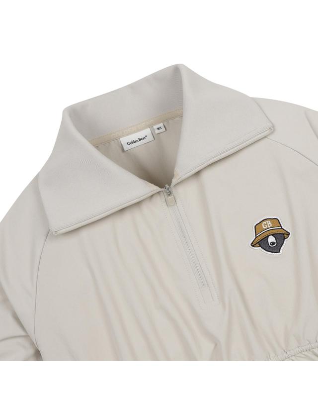골든베어 (W) Wing Collar Woven Sweat G5TAW25761BEX 착용컷