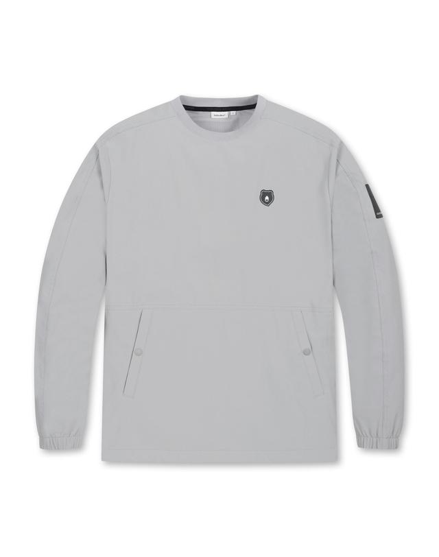 골든베어 Reflective Stitched Sweatshirt G4TAW25702GYX 착용컷