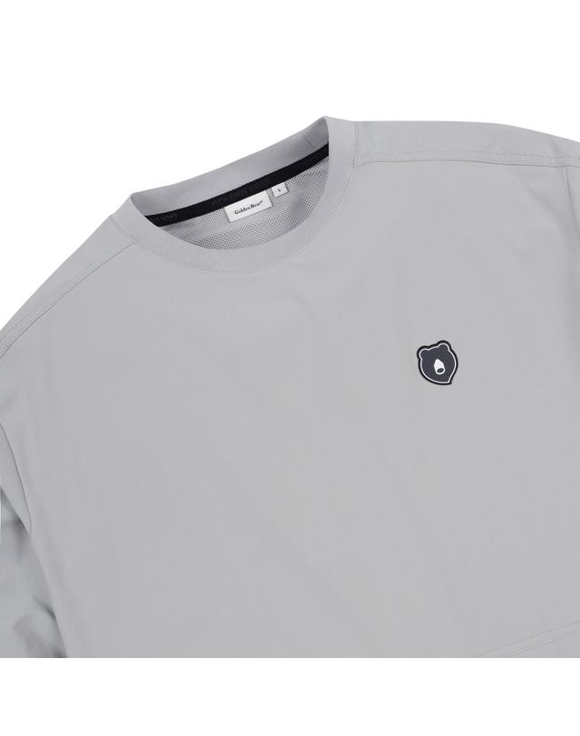 골든베어 Reflective Stitched Sweatshirt G4TAW25702GYX 착용컷