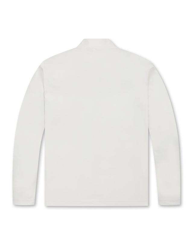 골든베어 (U) Lightweight Half Zip-up T-shirt G4TAW25722IVX 착용컷