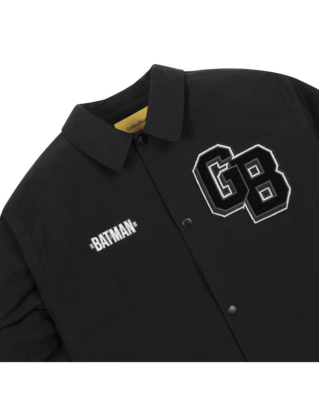 골든베어 (M)(GOLDENBEAR X BATMAN) 로고 코치 자켓 G4UAW25011BKX 착용컷