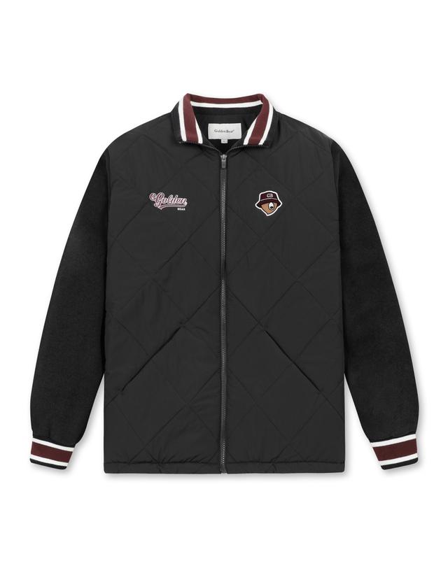 골든베어 Quilted Hybrid Jacket G4UAW25821BKX 착용컷