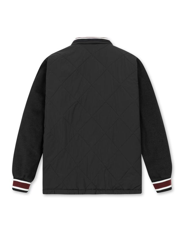 골든베어 Quilted Hybrid Jacket G4UAW25821BKX 착용컷