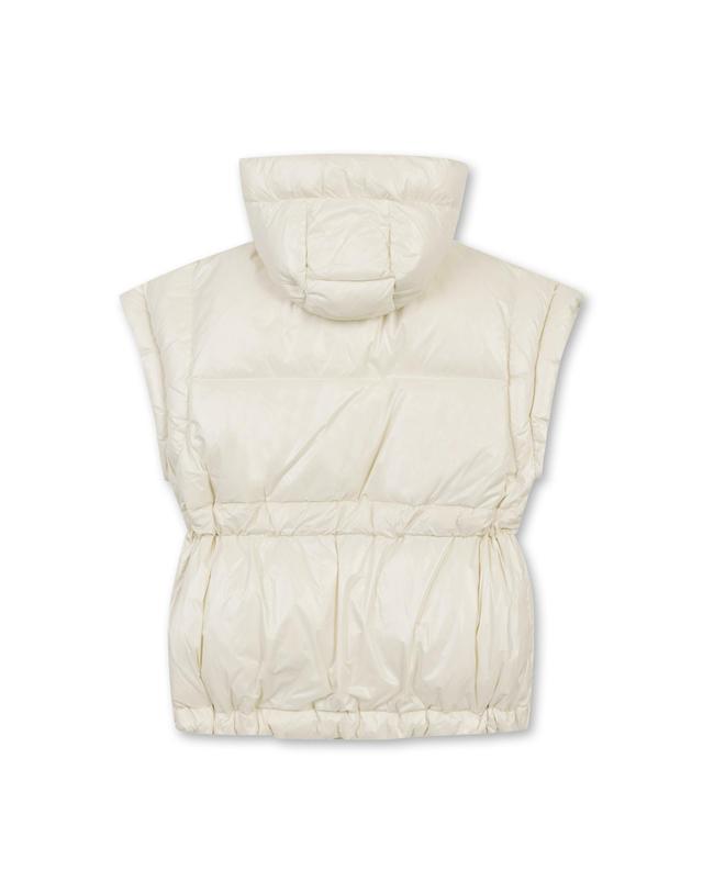 골든베어 (W) Mid Length Down Vest G5VAW25801IVX 착용컷