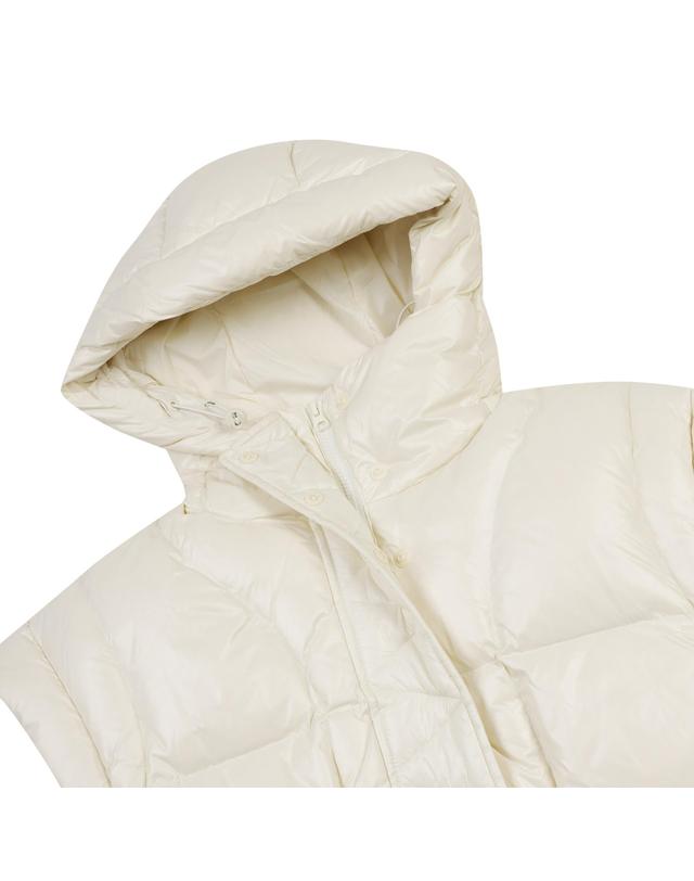 골든베어 (W) Mid Length Down Vest G5VAW25801IVX 착용컷