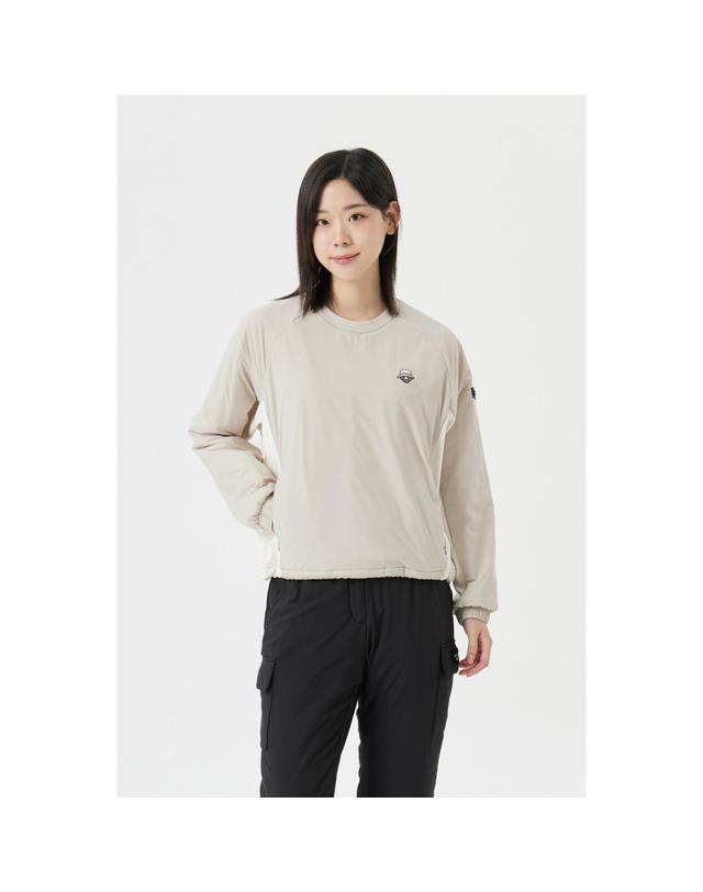 골든베어 (W) Padded Woven Sweat G5TAW25881GYX 착용컷